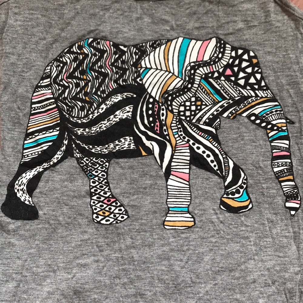 Elephant racer back tank - Picture 2 of 2